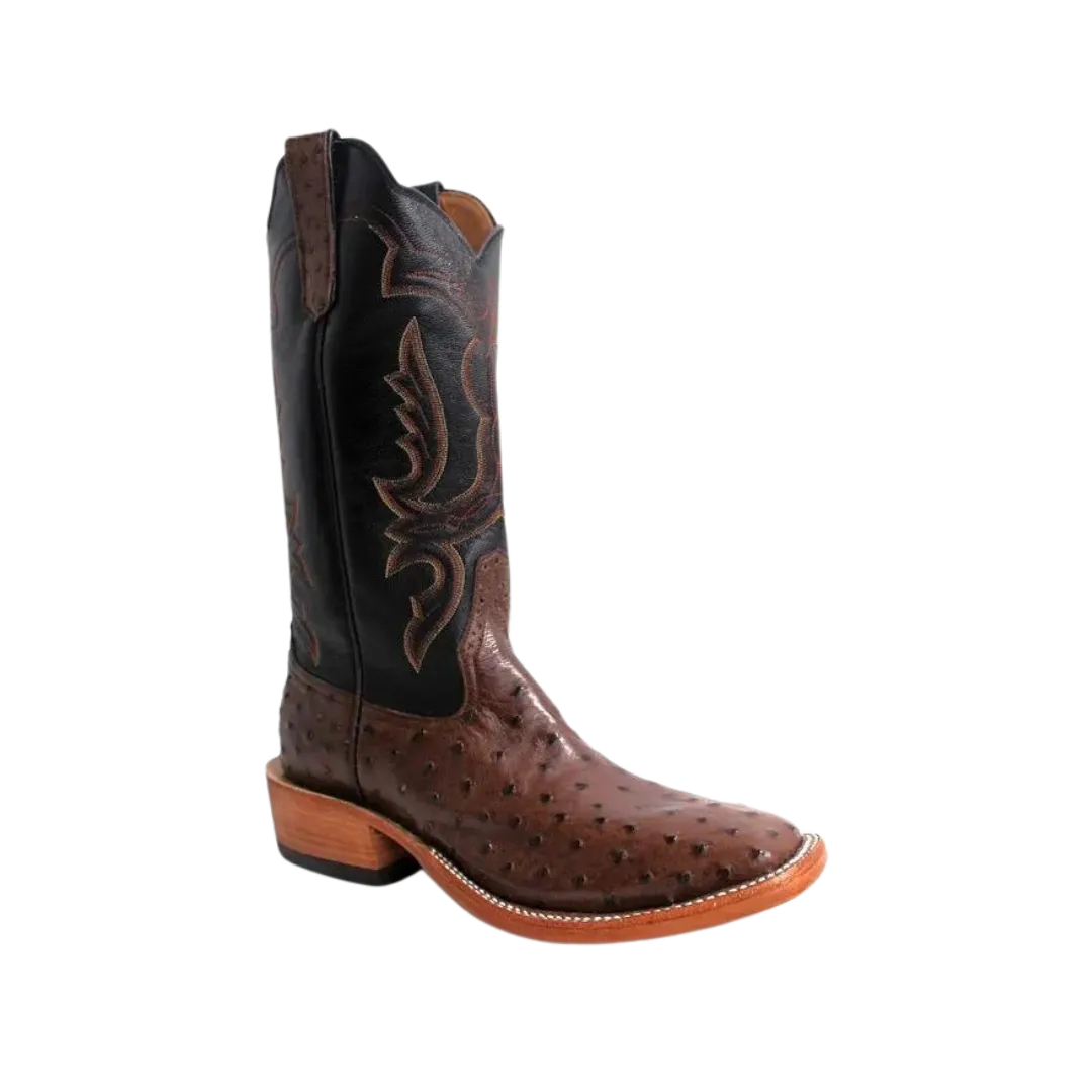 Anderson Bean Men's Cafe Americano Ostrich Boots