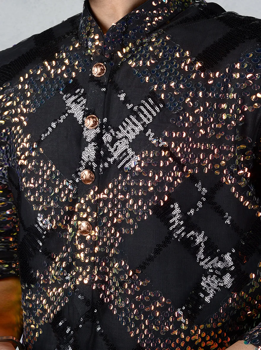Black Kurta Pajama | Siddhesh Chauhan