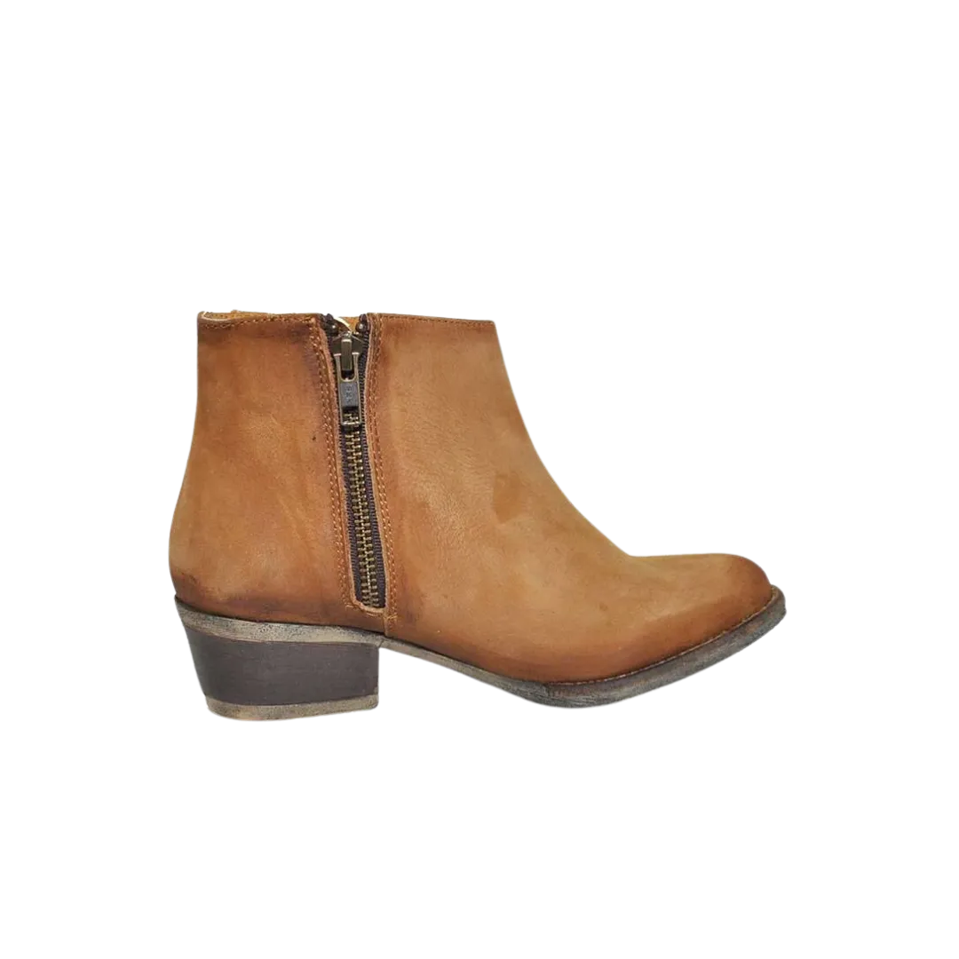 Corral Boots Women's Circle G Ankle Honey Genuine leather Boot