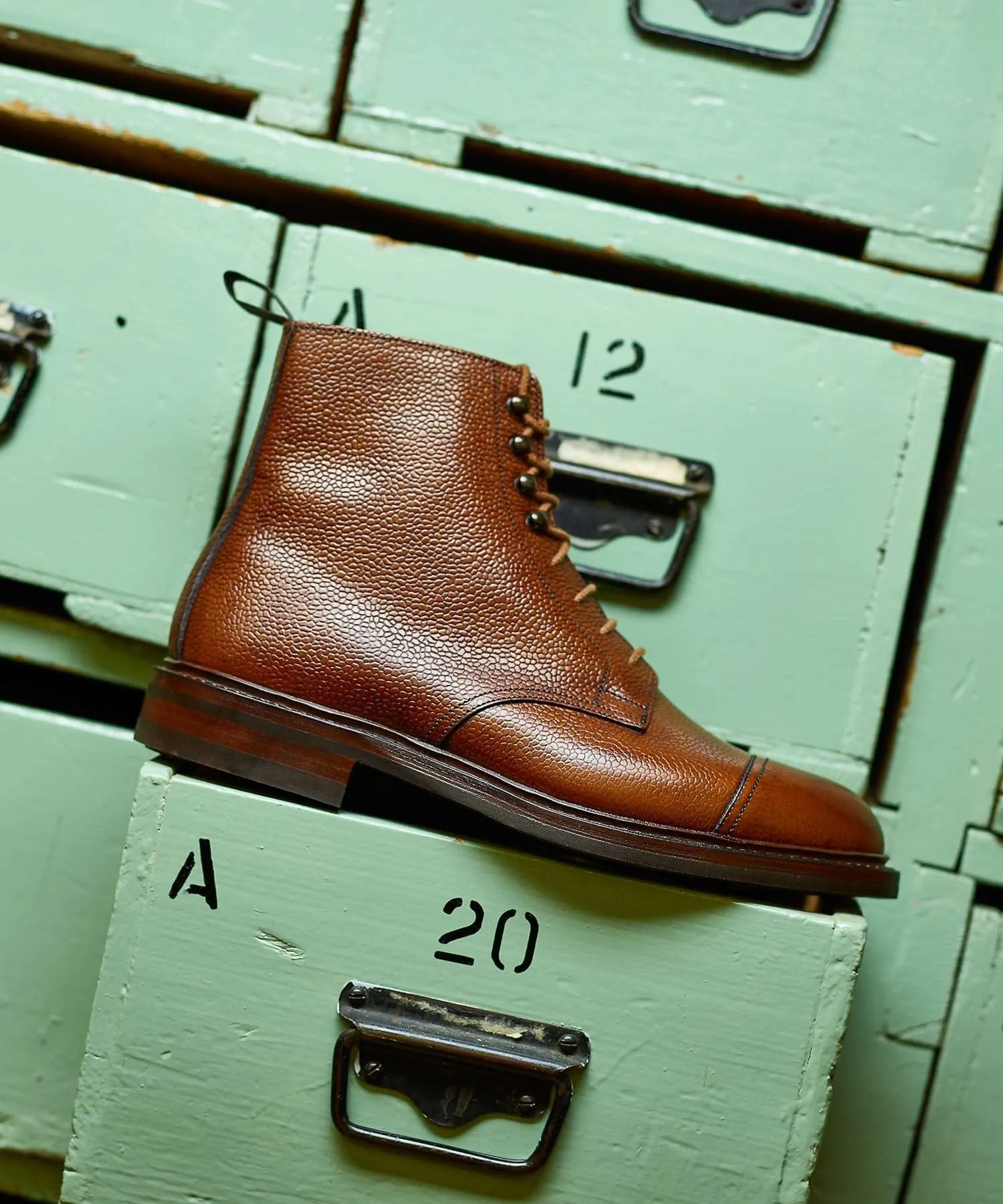 Crockett and Jones Coniston Boot in Tan