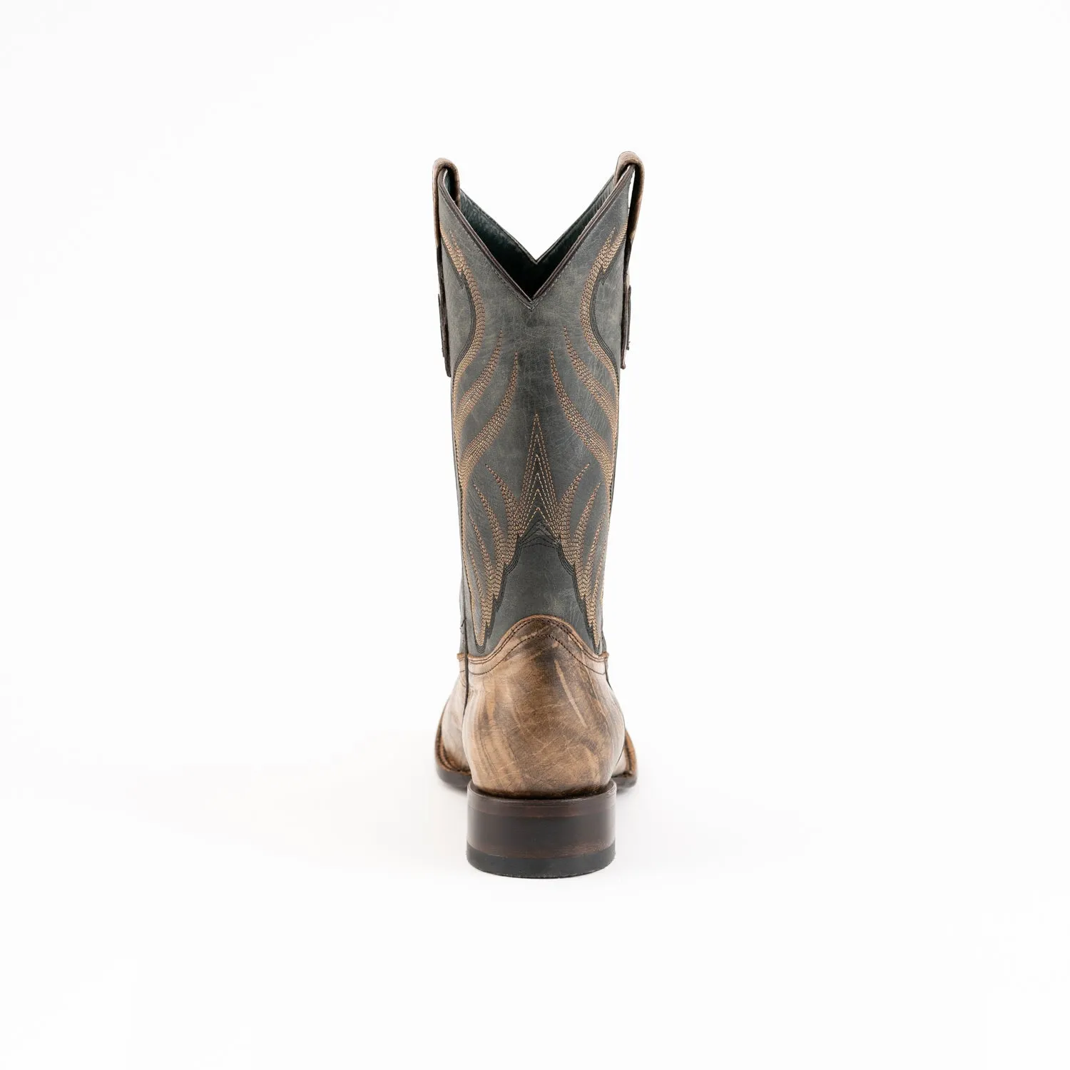 Ferrini Mens Oak Leather Hunter Cowboy Boots