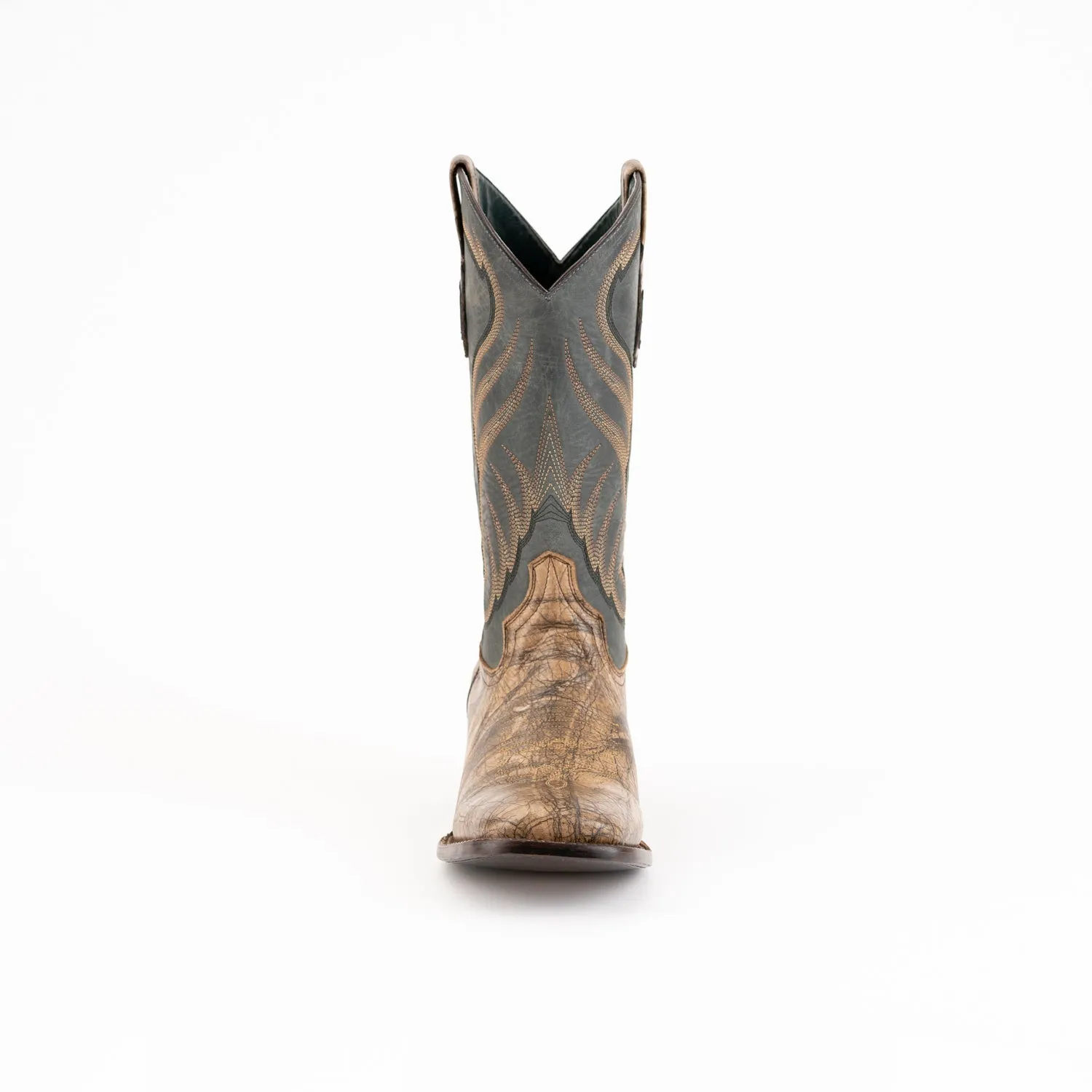 Ferrini Mens Oak Leather Hunter Cowboy Boots