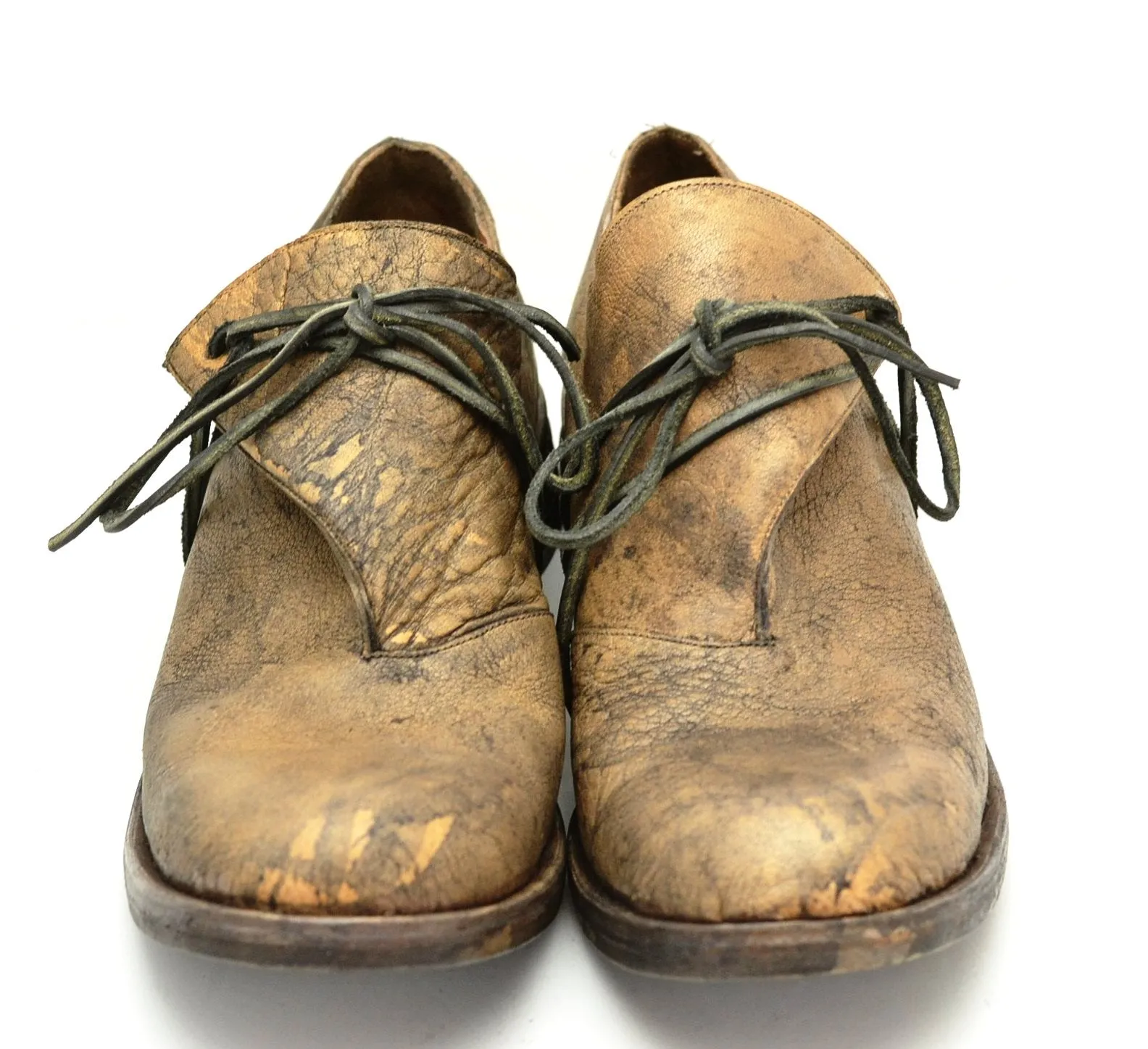 Foldover Shoe  |  bison stain