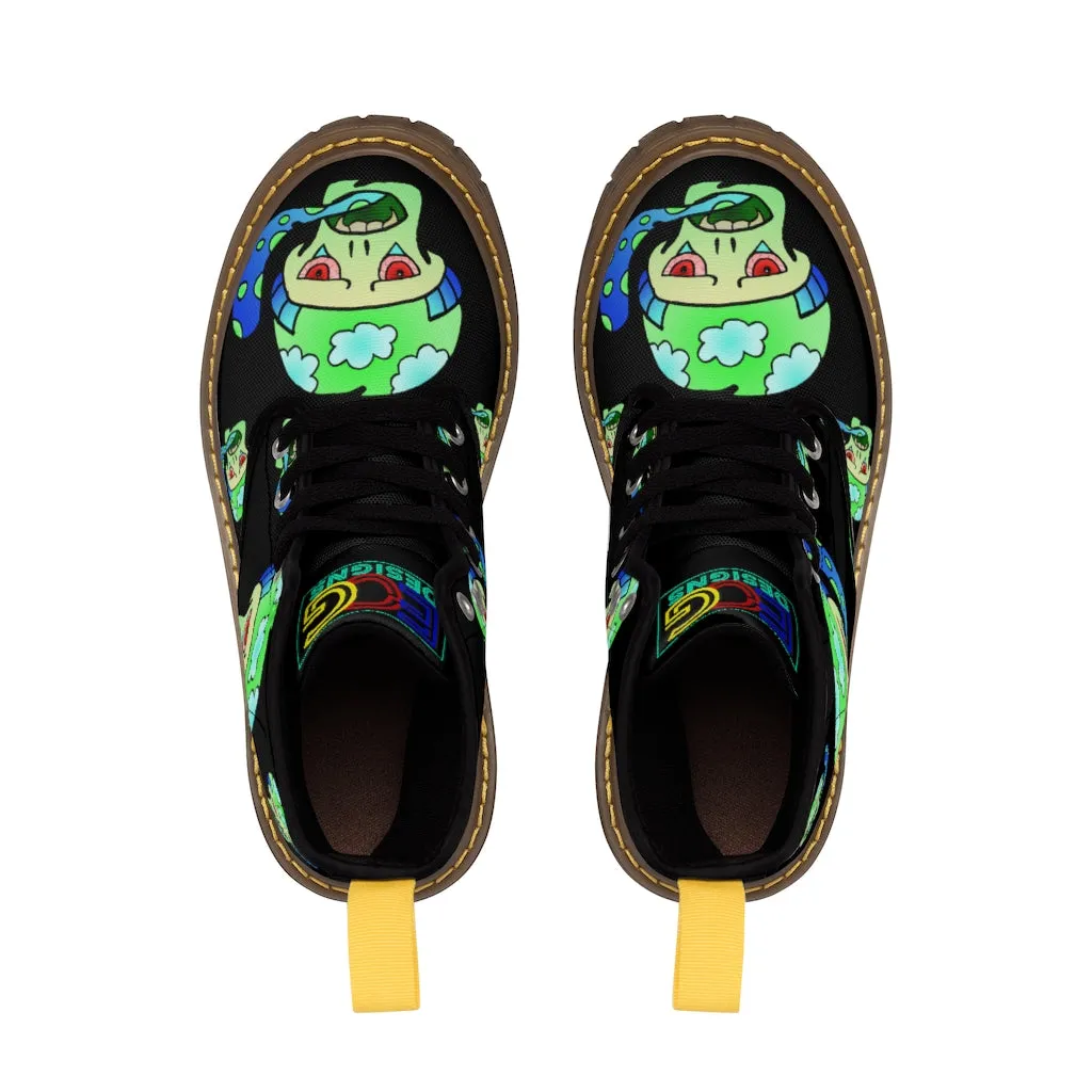 Green Shroom Men's Canvas Boots