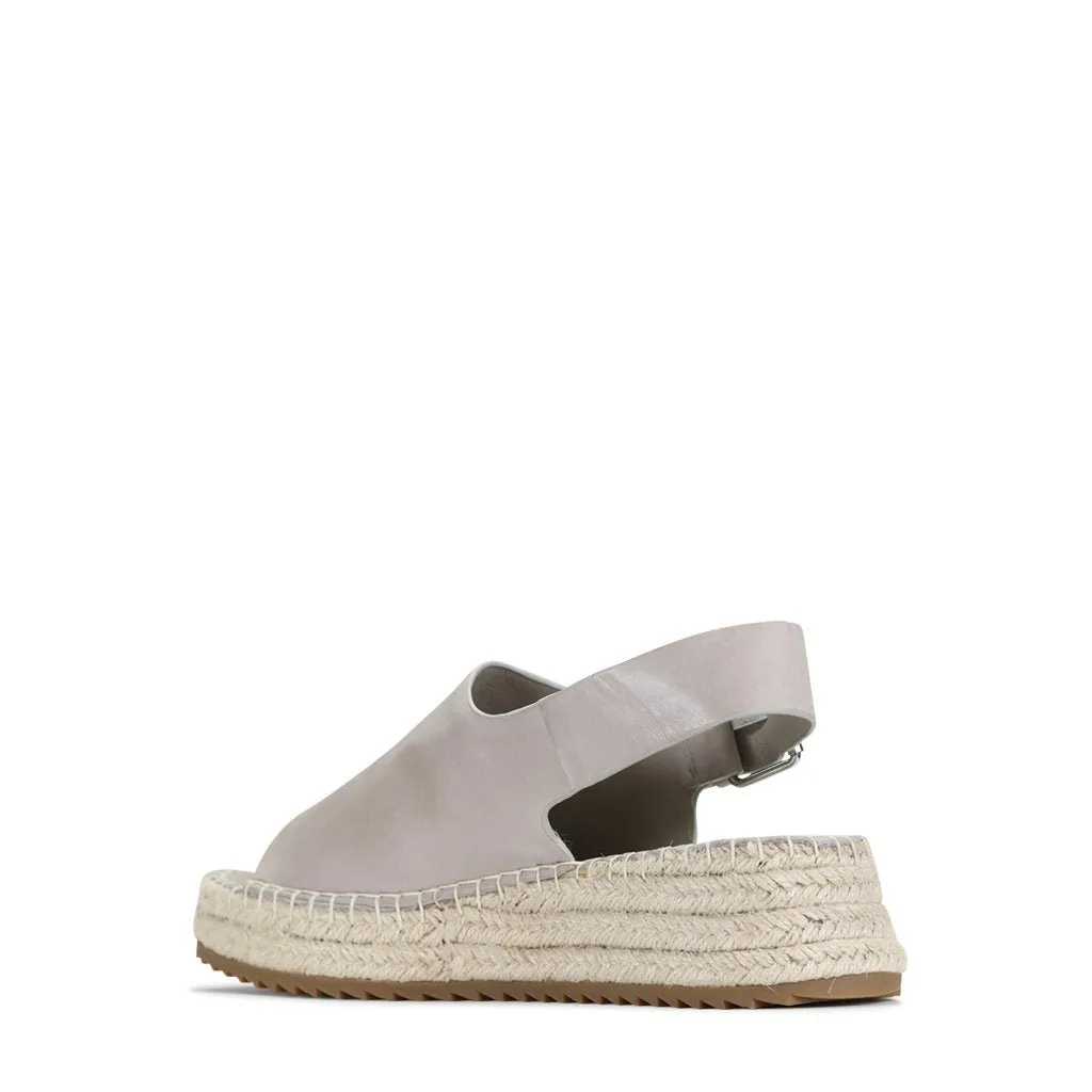 LAROS ESPADRILLES LEATHER SANDAL