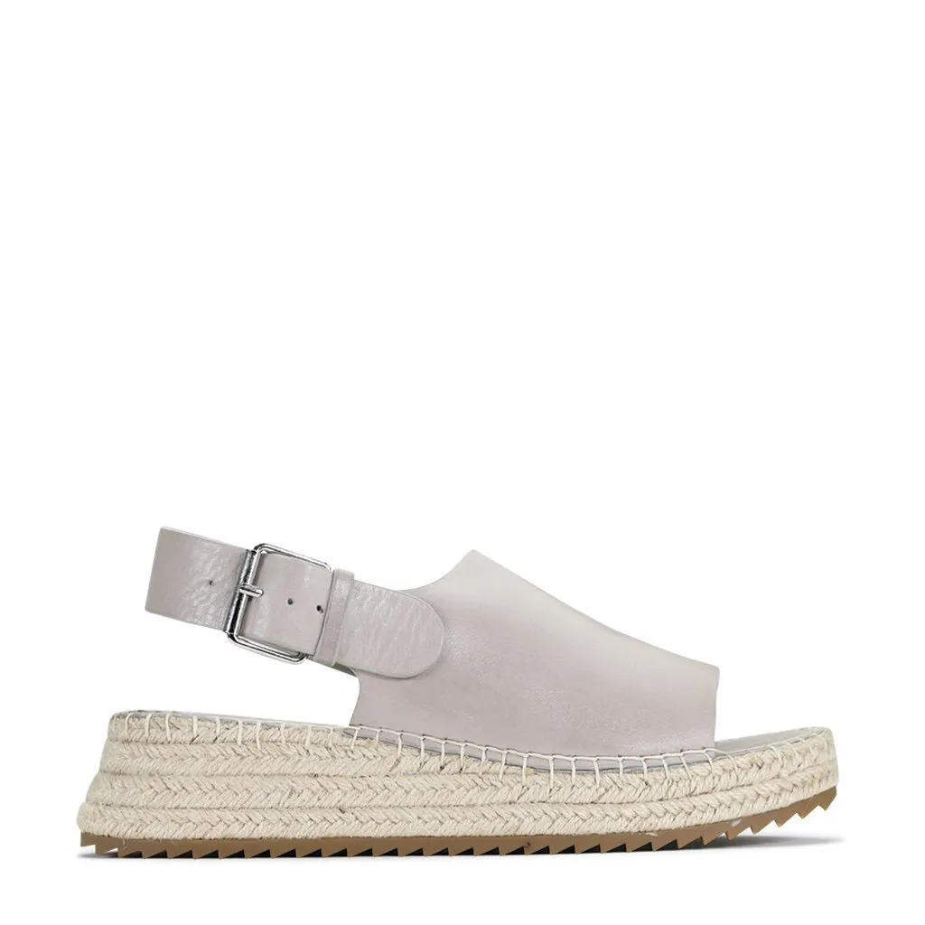 LAROS ESPADRILLES LEATHER SANDAL
