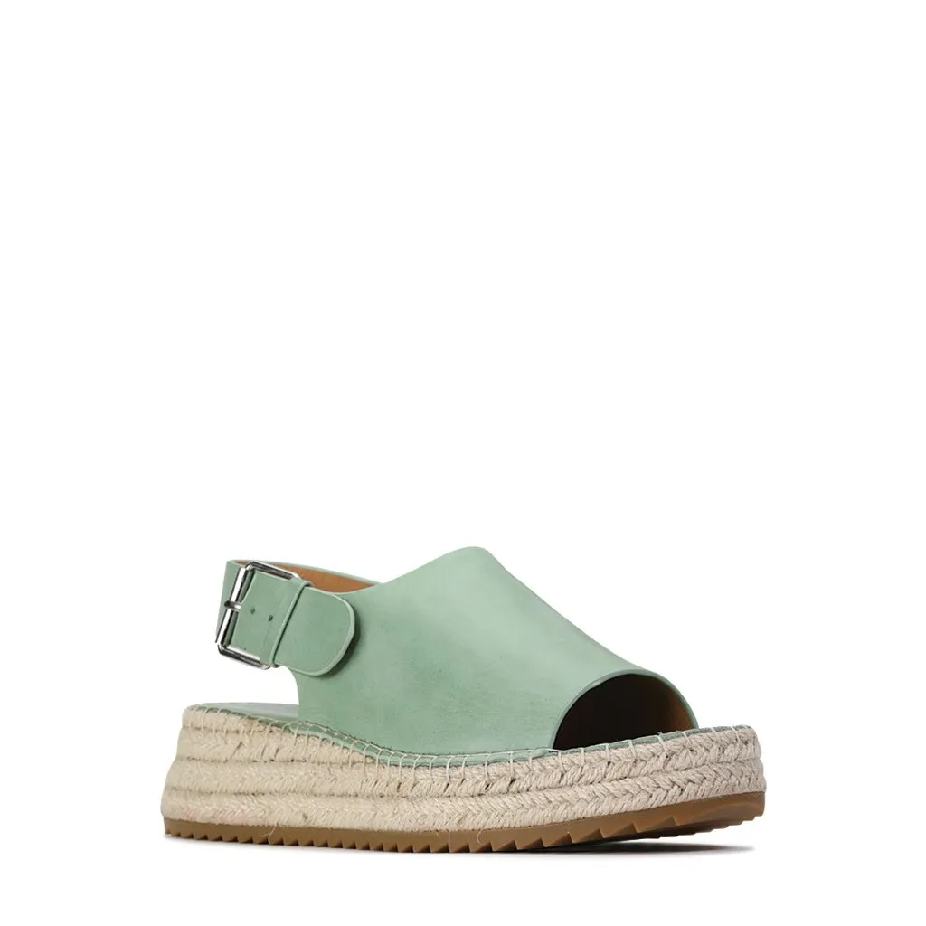 LAROS ESPADRILLES LEATHER SANDAL