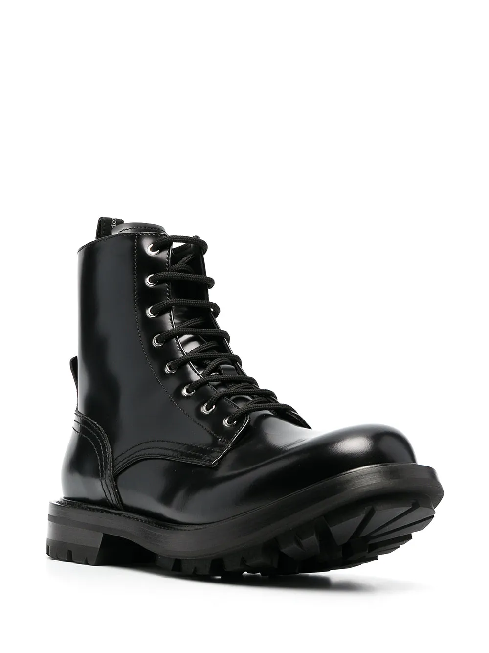 Leather ankle boots