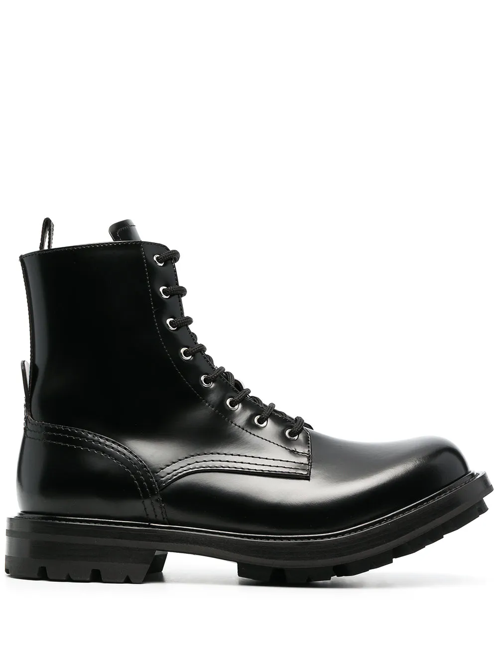 Leather ankle boots