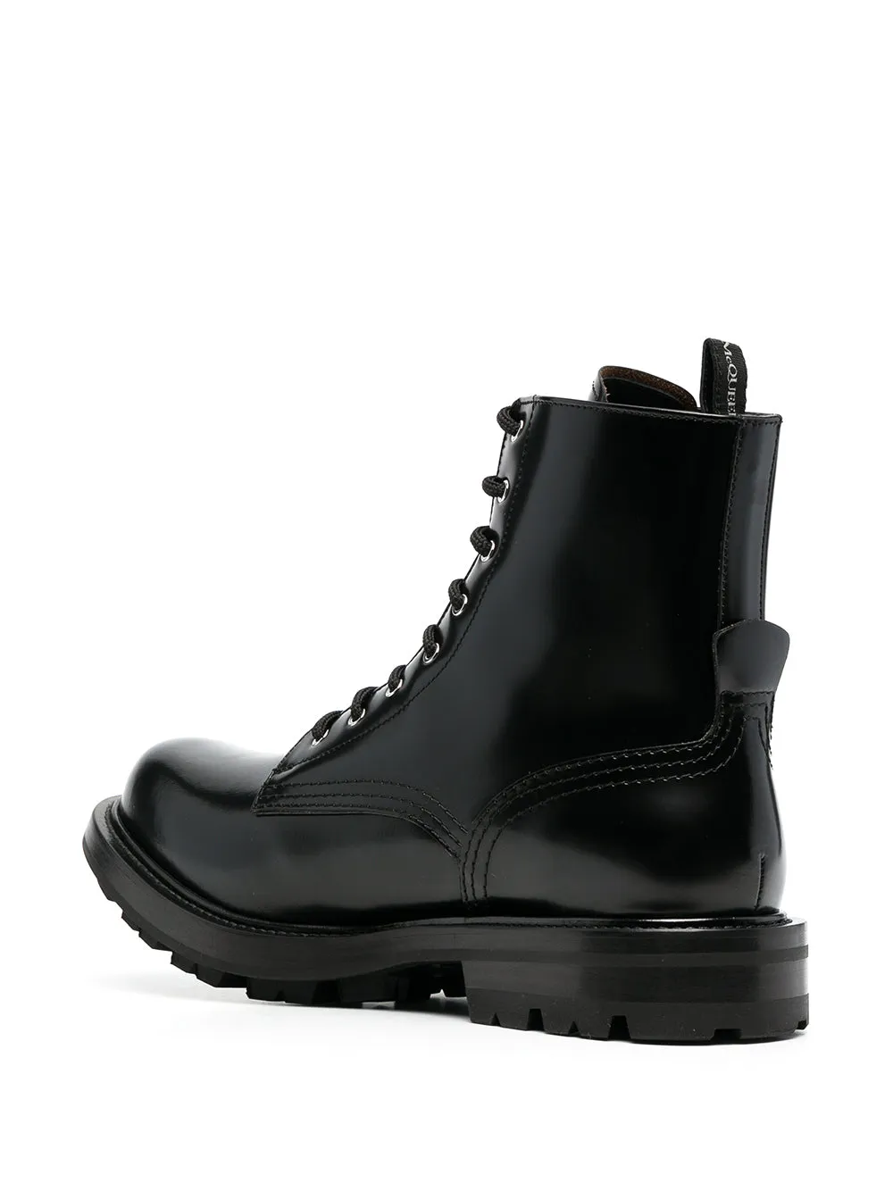 Leather ankle boots