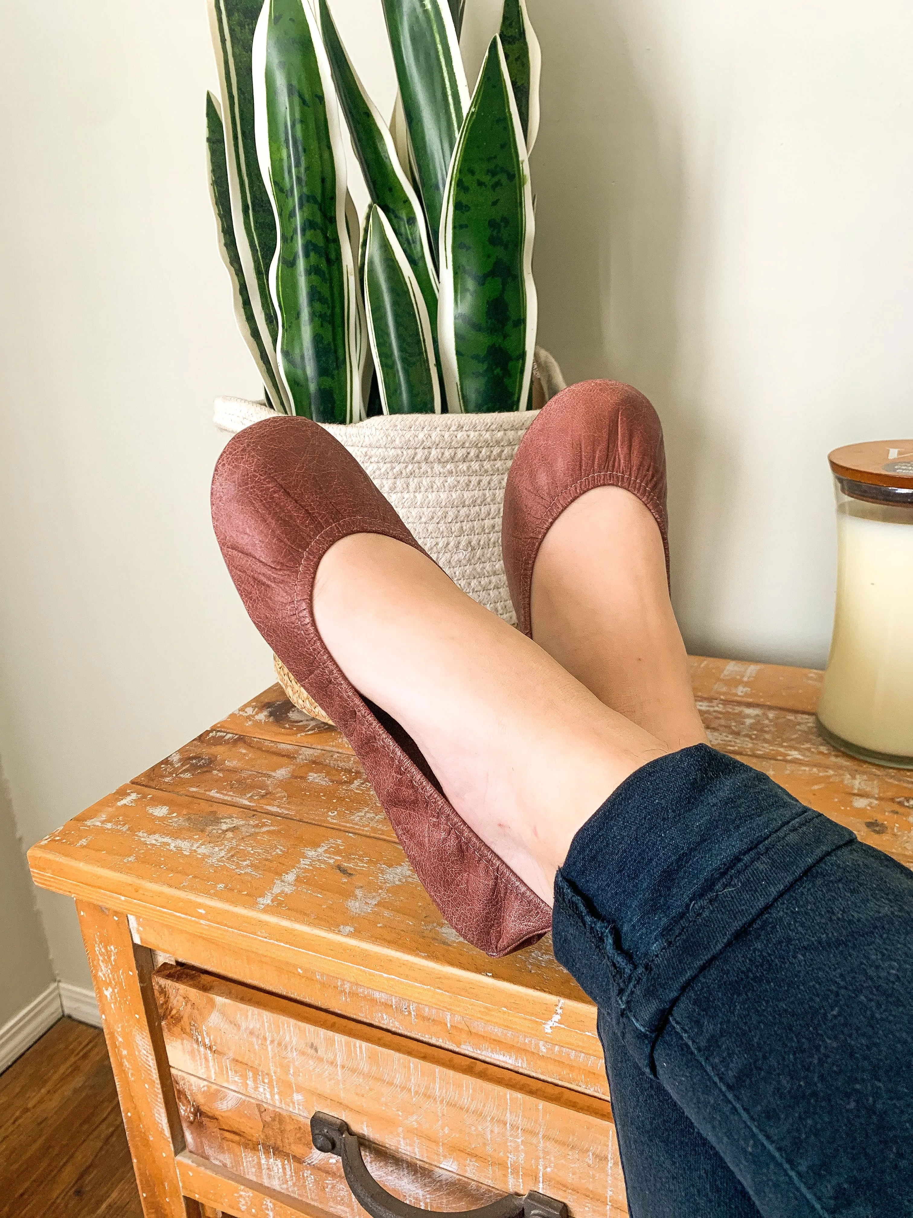 Mauve Oil Tanned
