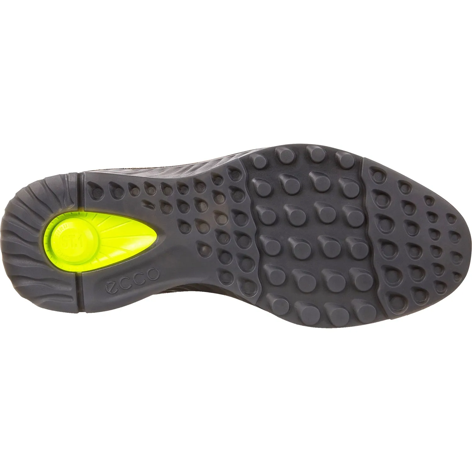 Men's Ecco ST.1 Hybrid Plain Toe Black Leather