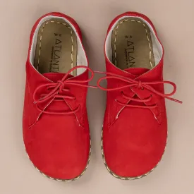 Men's Red Oxfords