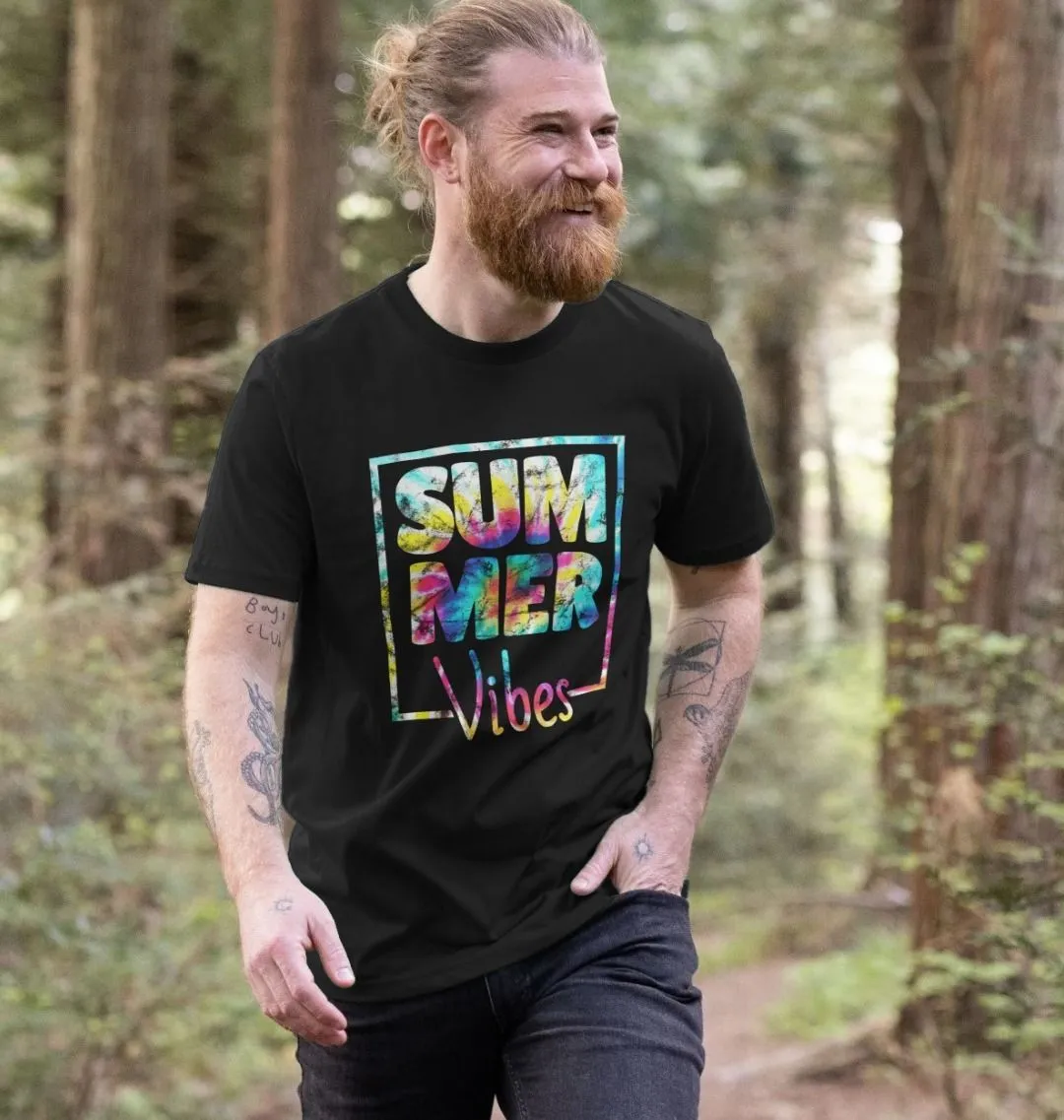 Men's Summer Vibes Organic Tee