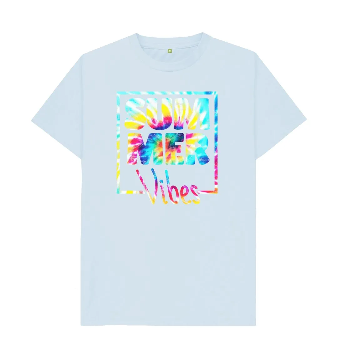 Men's Summer Vibes Organic Tee