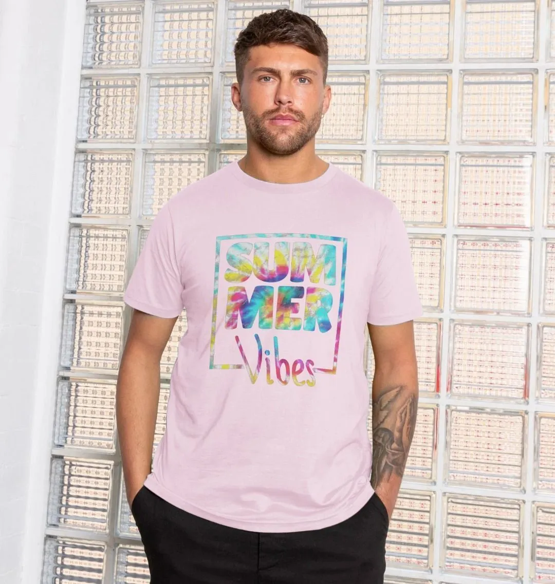 Men's Summer Vibes Organic Tee