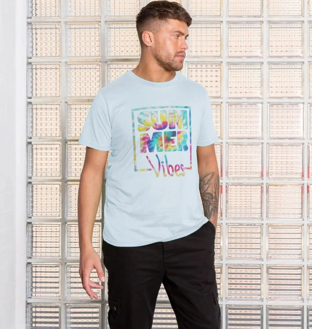 Men's Summer Vibes Organic Tee