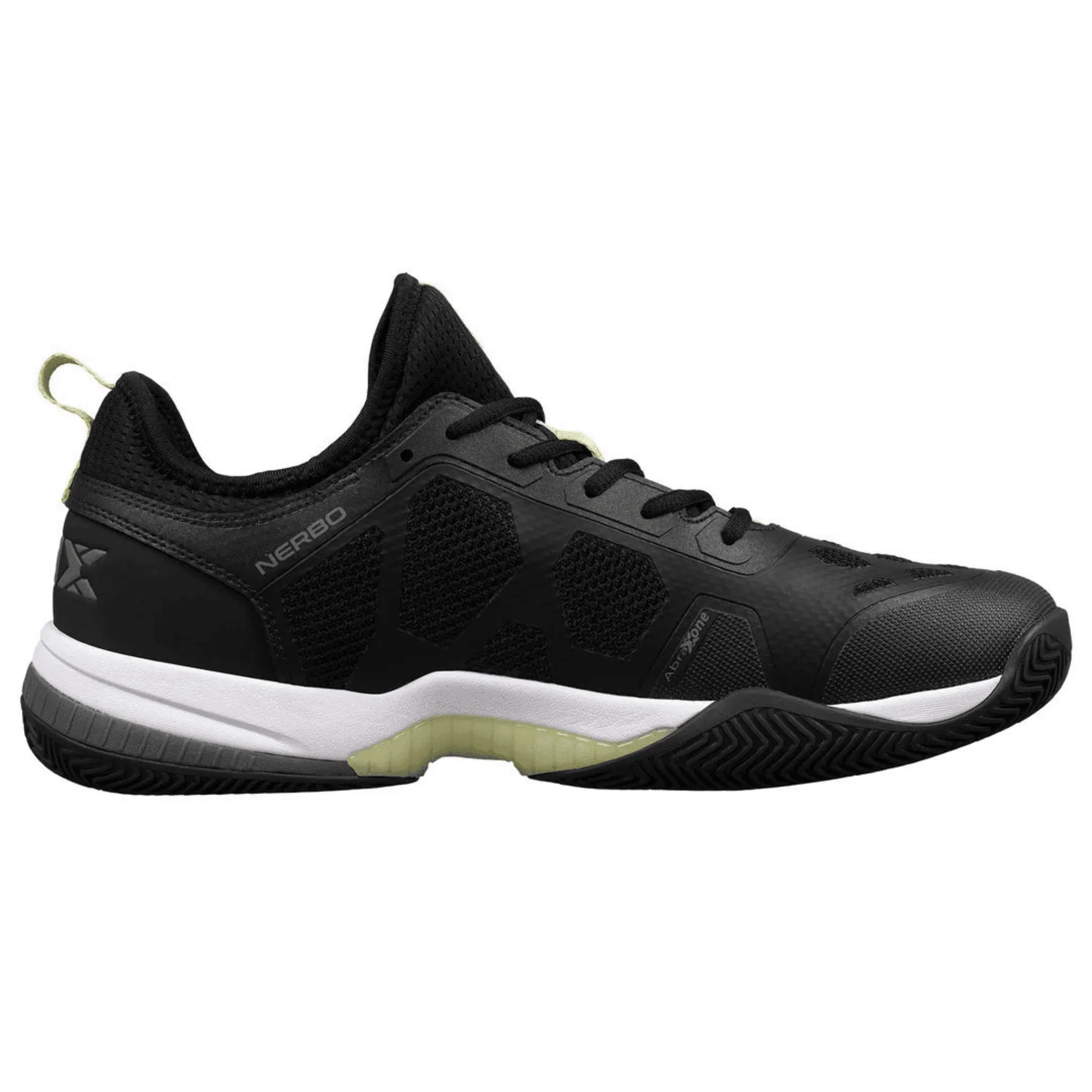 Nox NERBO Black/Soft Lime Padel Shoes