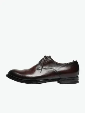 Officine Creative Derby Leather Shoes Burgundy