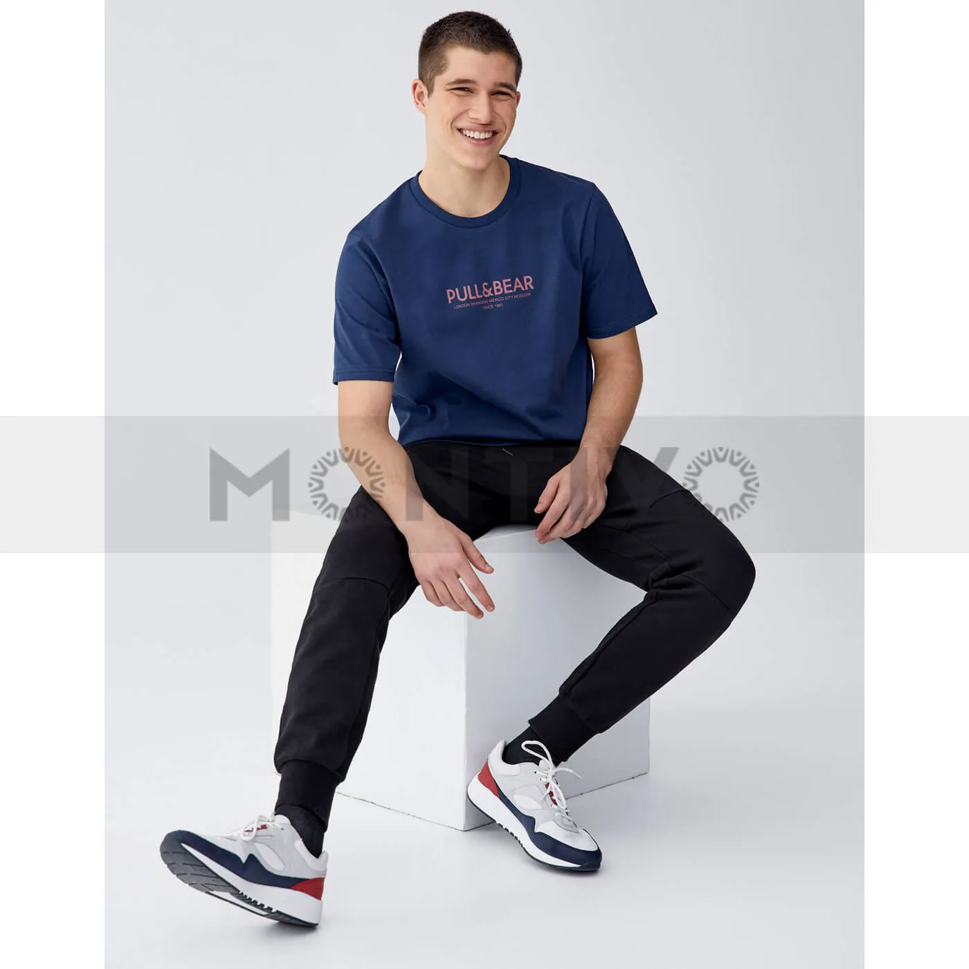 PB Drawstring ottoman jogging trousers