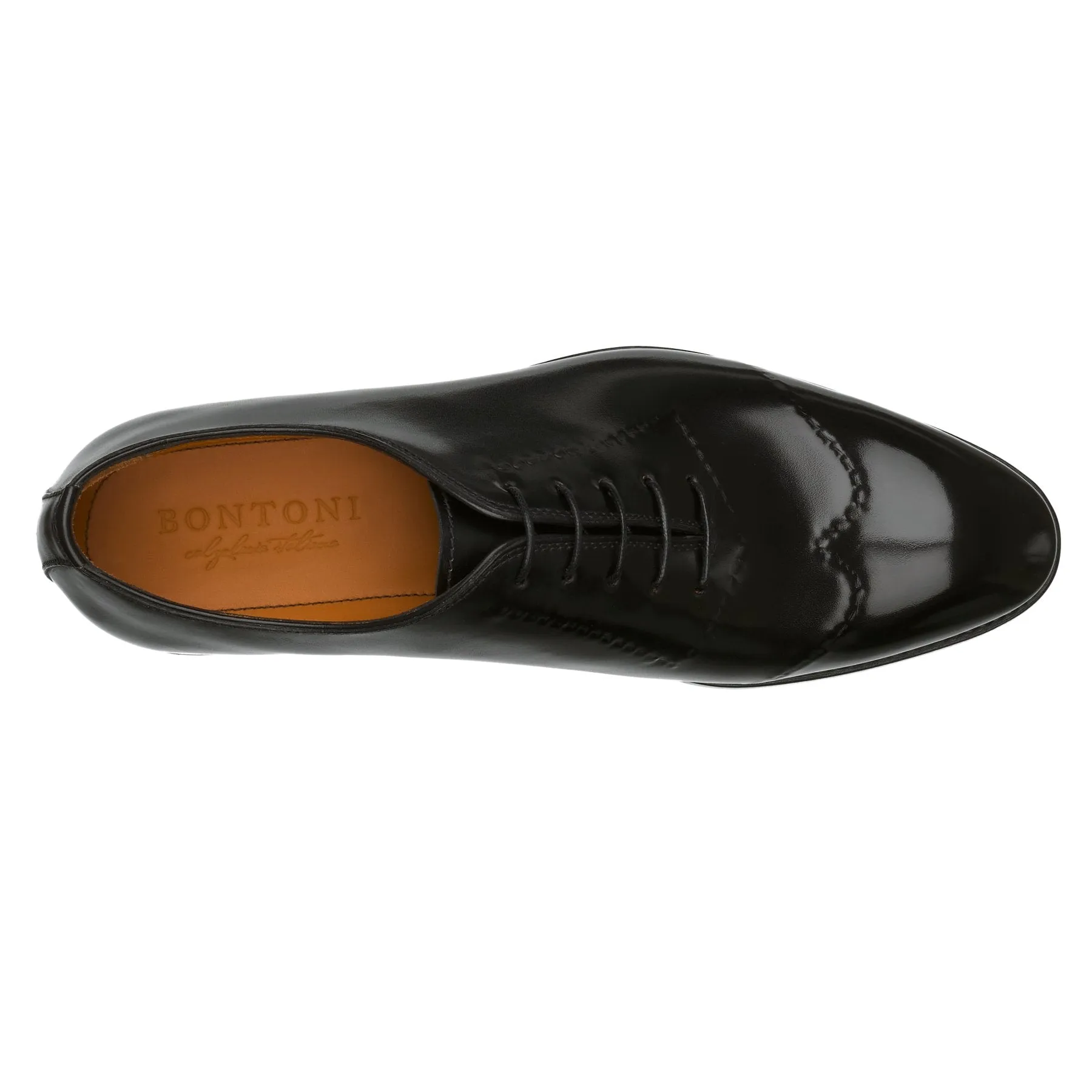 "Vittorio II" Five-Eyelet Wholecut Balmoral with Reverse Stitched Details