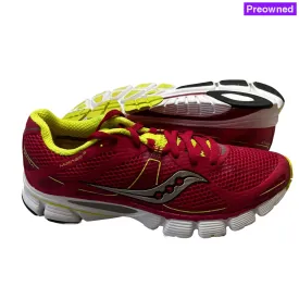Women's Saucony ProGrid •Mirage 3• Running Shoe PINK/CITRON Size 9 Preowned